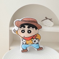 HISTO Cartoon Crayon Shin-chan Sleeping Pillows Plush Soft Crayon Shin-chan Alien Pillow Stuffed Toy