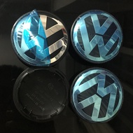 4PC 65mm Wheel Center Hub Caps for Volkswagen VW Golf Passat B6 Jetta Mk5 Wheel Rim Center Logo Car Styling