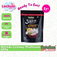 EATALIAN EXPRESS PASTA SAUCE ALFREDO CREAMY MUSHROOM To Eat 200gm