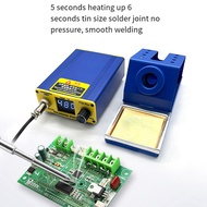 T12 Pro Portable Solder Station Digital Soldering Station Soldering Repair Tool 220V-EU Plug