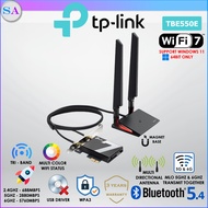 TP-Link Archer TBE550E BE9300 Tri Band WiFi 7 Bluetooth 5.4 Wireless PCIe Adapter For Desktop