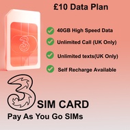 UNITED KINGDOM 3UK SIM CARD