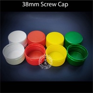 (10pcs) Jerry Can 38mm color screw cap and inner insert | tong air | Jerry Can | HDPE container