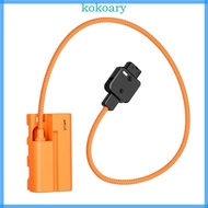 KOK D Tap To NPF Dummy  Adapter Cable For F970 F960 F950 F770 F750 F570 F550 Batteries Camera Access