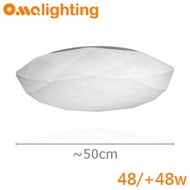 奧瑪燈飾 - LED燈 48W 星鑽罩 天花燈 吸頂燈 燈飾 2926-48D 白光