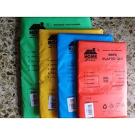 (Bundle Of 3) High Quality Food Grade HDPE Plastic Bag (4 Sizes) Plastic Bag 5"x8" | 6"x9" | 7" X 10