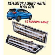 PERODUA MYVI GEN3 REFLECTOR ALBINO WHITE V2