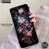 Softcase Pro Camera VIVO Y21 Y21S Y21A Y21T Y33S Y33T Fashion Case Flower Silicone Tpu Case VIVO Y21