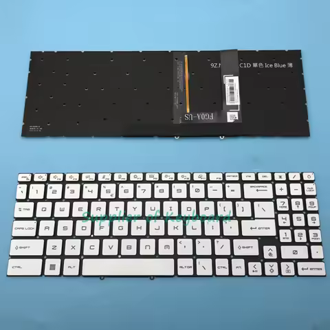 NEW English/Russian/Spanish/French/JA/TR Keyboard For MSI Sword 15-A11U A11UC A11UD A11UE A11UG A11S