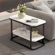 [SG Seller]Sintered stone tea table coffee table living room tea table bedside table rectangular tea