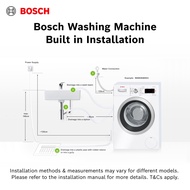 Bosch Service 00990260 Washing Machine Installation