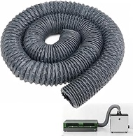 196.85inch/16.4ft Extension Tube for xTool D pro/M1/P2/S1/Laser Fume Extractor,Extended stretchable 