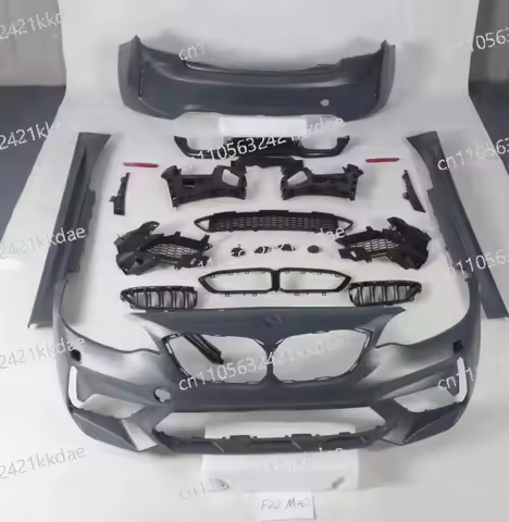 F87 M2c Conversion Kit Front Rear Bumper Ass Clrak AutomobileKit for 2 Series F22 F23 Upgrade To M2