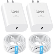 30W Type-C Fast Charging for Google Pixel 9/9 Pro/9 Pro XL/8/8a/8 Pro/7 Pro/7a/7/6/5/4/3 XL,30W USB 