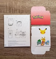 【PTCG】Pokemon Card Game 25週年非賣品 摺疊式收納卡盒（比卡超＆奇異種子＆小火龍＆車厘龜）