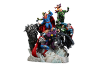 [東京鐵]美版 XM Studios DC EPIC DIORAMA  超人 正義聯盟 David Finch