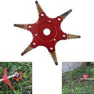 Yixi 6-Tooth Lawn Mower Blade Lawn Mower Blade Lawn Mower Lawn Mower Garden Power Tool Brush Lawn Mo