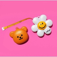 [พร้อมส่ง]🇰🇷Wiggle Wiggle ตลับเมตร Smile We Love & Teddy Bear สายวัด ความยาว 200 cm. (79นิ้ว)