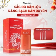Tăm nước cầm tay Brushie Super Clean phiên bản cải tiến mới nhất 2025 máy tăm nước du lịch - Hàng ch
