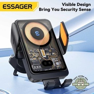 Special ESSAGER Phone Holder Car Wireless Charger Air Outlet Adjustable 15W - T11 Affordable Price