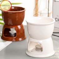 LadyHome 1PC Mini Ceramic Fondue Cheese Chocolate Melg Fondue Home Hot Pot Cup sg