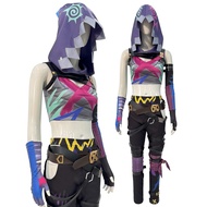HOLOUN LOL Arcane Jinx Cosplay Costume League of Legends Game Anime