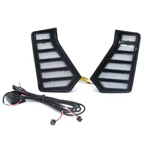 Prominent For Toyota Tacoma 2024 Grille Air Intake Cover DRL Daytime Running Lights Turn Signal Dayl