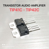 (QTY 1 SET) TRANSISTOR TIP41C TIP41 C TIP42C TIP42 C ST