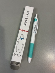 日立小涼伴 白熊君 Shirokuma Hitachi 黑色原子筆 Acroball 百靈牌 Pilot 北極熊公仔 百老滙 broadway