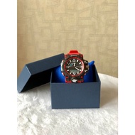 G-MAXX WATCH: Casual Sport Watch: Red watch (Watch Face - 45mm)