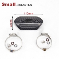【New arrival】 Motorcycle Exhaust Muffler Carbon Fiber Protector Escape Heat Shield Cover Guard Anti-