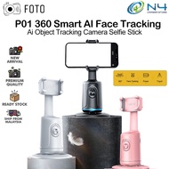 FOTO 360 degree follow-up Auto Face Tracking Gimbal Stabilizer Phone Tripod P01 Smart Face Tracking 