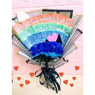 ✅BOUQUET+DUIT+FLOWERS+Wish Card for gift|Girlsfriend|mothers day| Fathers day