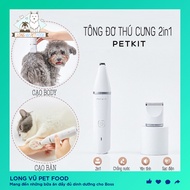 Tông đơ petkit 2in1 vừa cạo tỉa lông vừa cạo bàn - Tông đơ cạo bàn chân chó kèm tông đơ cạo lông chó