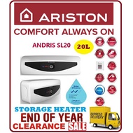 Ariston SL2 20 RS| Andris slim 20 | 20 L |storage water heater|Local warranty| AN 15R | FREE delivery|