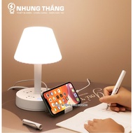 Smart Power Socket and Table Lamp OD-435 - Integrated Lighting - 3 Light Modes - Power Cord Length 2