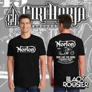 NORTON classic motorcycle t-shirt HD/ distro t-shirt/ short-sleeved t-shirt/