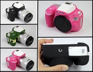 เหมาะสำหรับ Canon EOS 200D II รุ่นที่สองกระเป๋ากล้อง SLR 200dii ป้องกันซิลิโคน Shellfdshdh