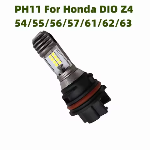 High Quality LED PH11 Headlight Lamp Motorcycle White Headlight Bulb Head Light For Honda DIO Z4 54/
