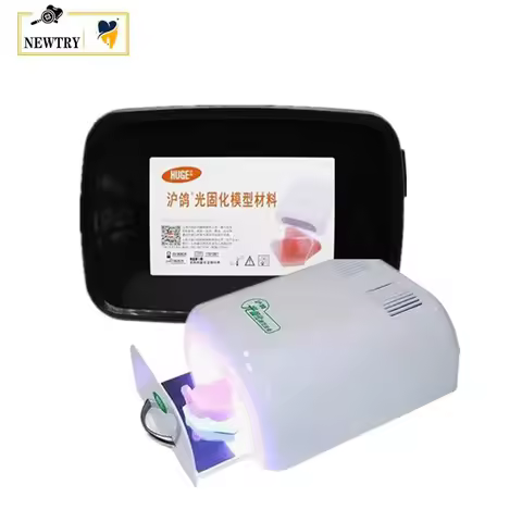 HUGE Dental Custom Tray Materials 3 Types Denture Brace Tray Light Curing Resin Unit Machine Impress