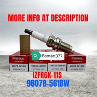 Honda iridium spark plug 9807b-561bw ik20l IZFR6K11S accord tao /civic sna/crv/oddesey/stream/city t