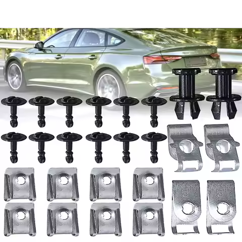 30PCS Undertray Engine Fixing Clip For Audi A4 B8 A5 Q5 Undertray Engine Under Cover Fixing Clips Sc