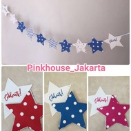 Banner Celebrate Star Flag Bunting/ - Star Banner - Star Bunting Flag - Celebrate
