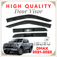 (4PCS/SET) Isuzu Dmax D-max X-Terrain 2021-2025 OEM High Quality Door Visor Air Press Window Door Vi