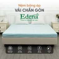 [Trả góp 0%] Nệm bông ép gấp 3 chần gòn Edena - Màu ngẫu nhiên-Bảo hành 5 năm.