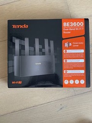Tenda BE3600 AX3600 Wi-Fi 7 路由器