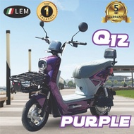 [SIAP PASANG] ★LEM★ ELECTRIC SCOOTER 2 SEATER LEM Q12 /Q13│ BASIKAL ELEKTRIK
