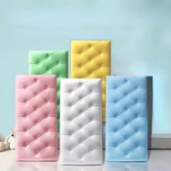 Moth-proof Waterproof Foam Wainscoting Sticker Self-adhesive Bedside Soft Pack Anti-collision Thicke