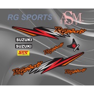 Suzuki rg sport sticker striping variations