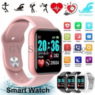 Y68 Waterproof Smart Watch Bluetooth Watch SmartWatch for Women Electronic Watch for Kids Men Fitnes